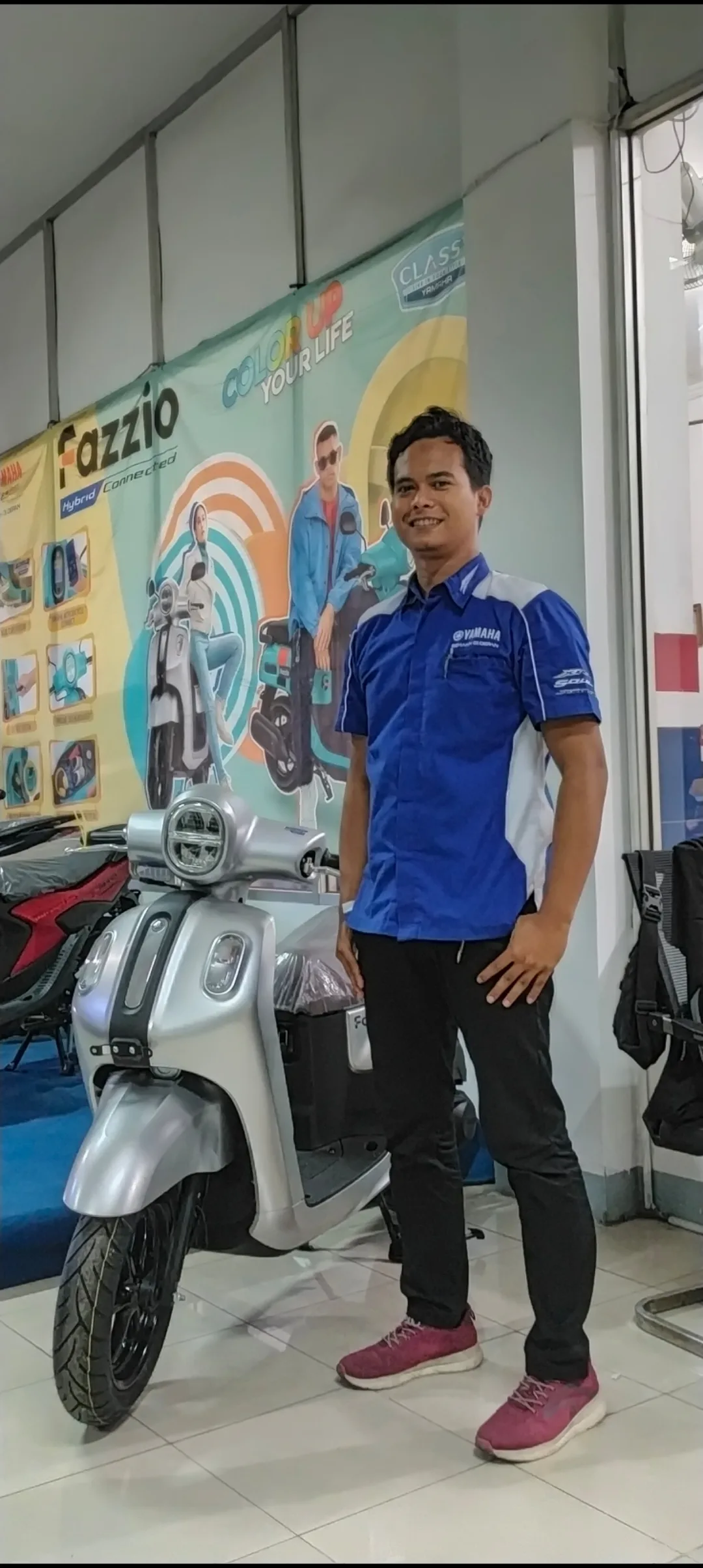 Jejen Jaenal Aripin, sales Yamaha Subang